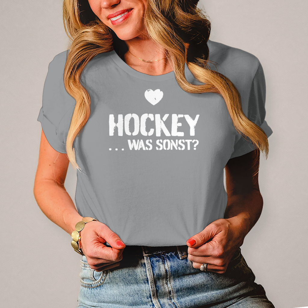 Damen T-Shirt - HOCKEY ...WAS SONST? von ETUF-Shop – Produktansicht 7