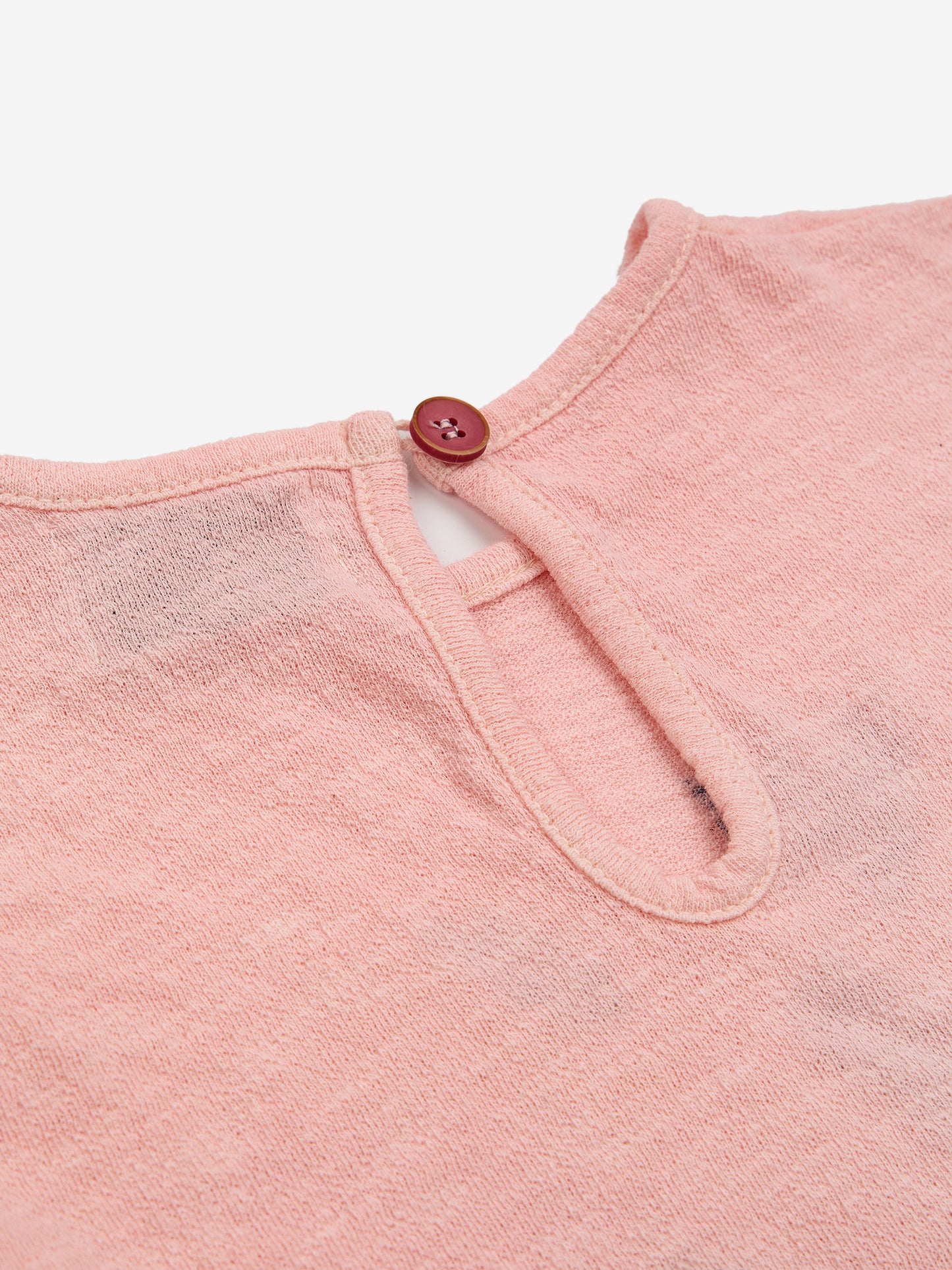 Bobo Choses Baby Fireworks ruffle T-Shirt pink