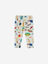 Bobo Choses Baby funny insects all over leggings