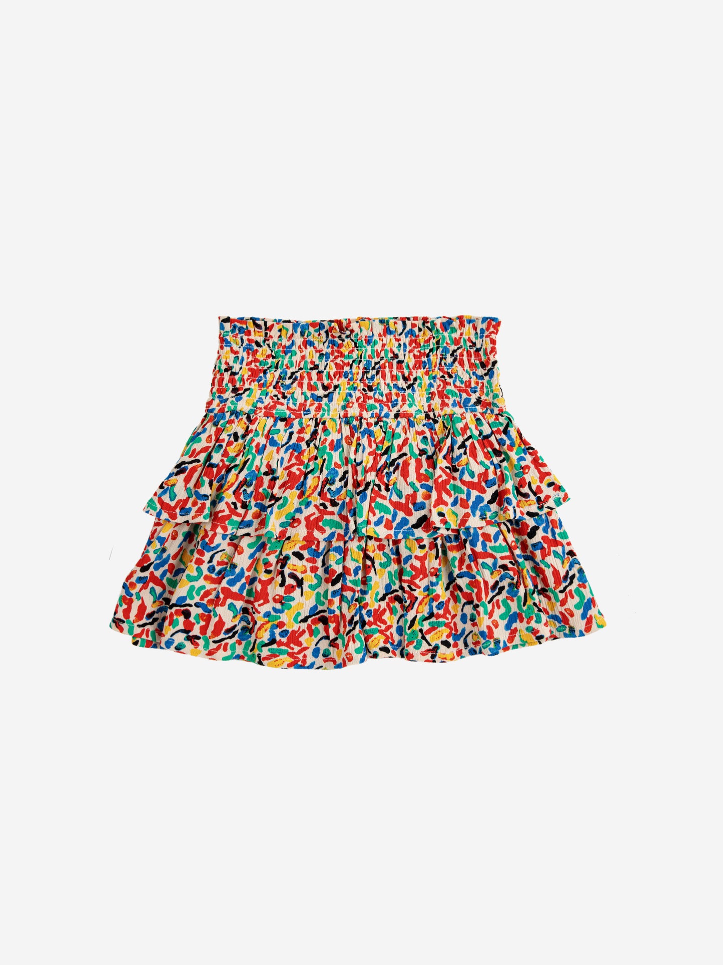 Bobo Choses Confetti all over woven ruffle skirt