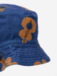 Bobo Choses Acoustic Guitar All Over Hat Blue