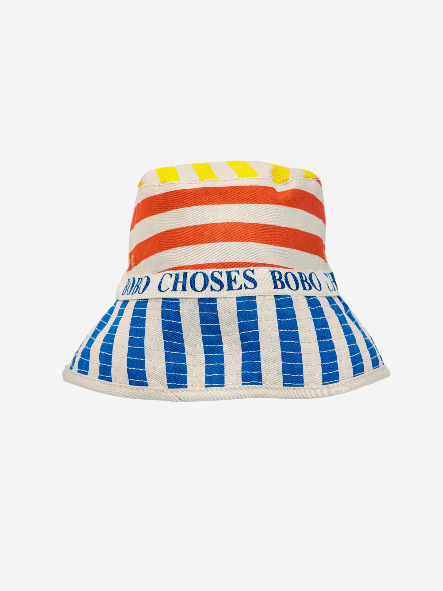 Bobo Choses Multicolor Stripes reversible Hat