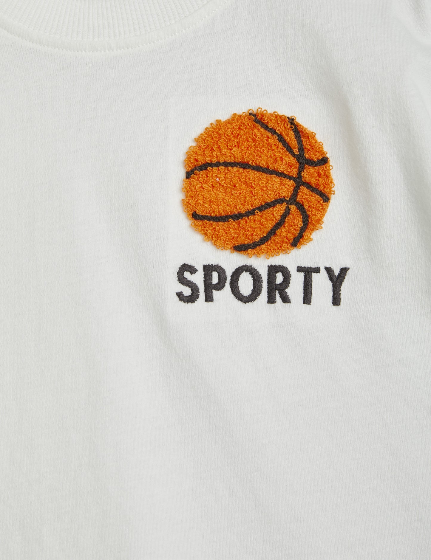 Mini Rodini T-Shirt Basketball Chenille Emb.