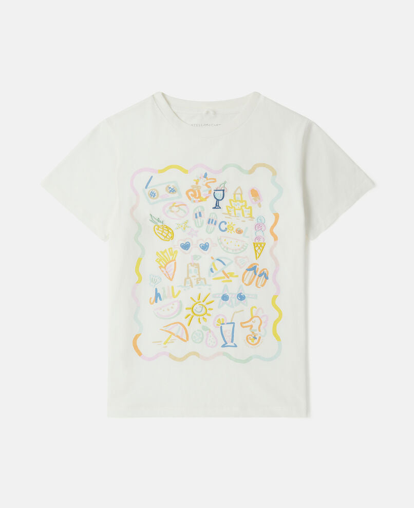 Stella McCartney T-Shirt TU8A01 Z0434 101