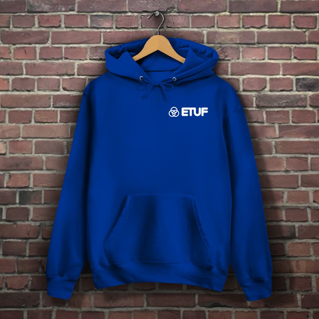 Damen Hoodie - ETUF - EAT SLEEP HOCKEY REPEAT von ETUF-Shop – Produktansicht 3