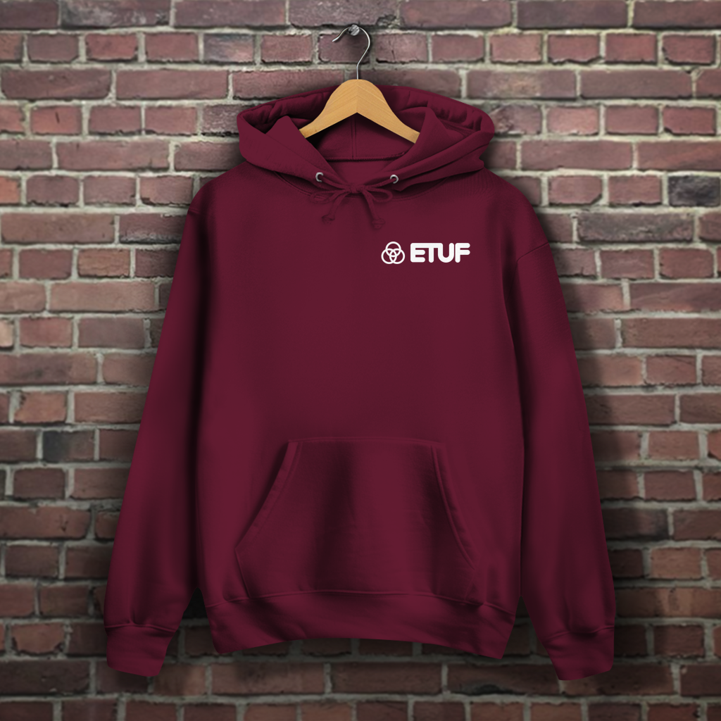 Damen Hoodie - ETUF - EAT SLEEP HOCKEY REPEAT von ETUF-Shop – Produktansicht 5