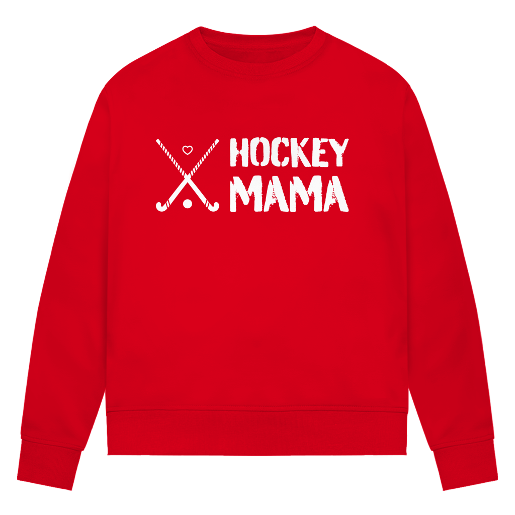 Damen Premium Bio Sweatshirt - HOCKEY MAMA 2026 von ETUF-Shop – Produktansicht 5