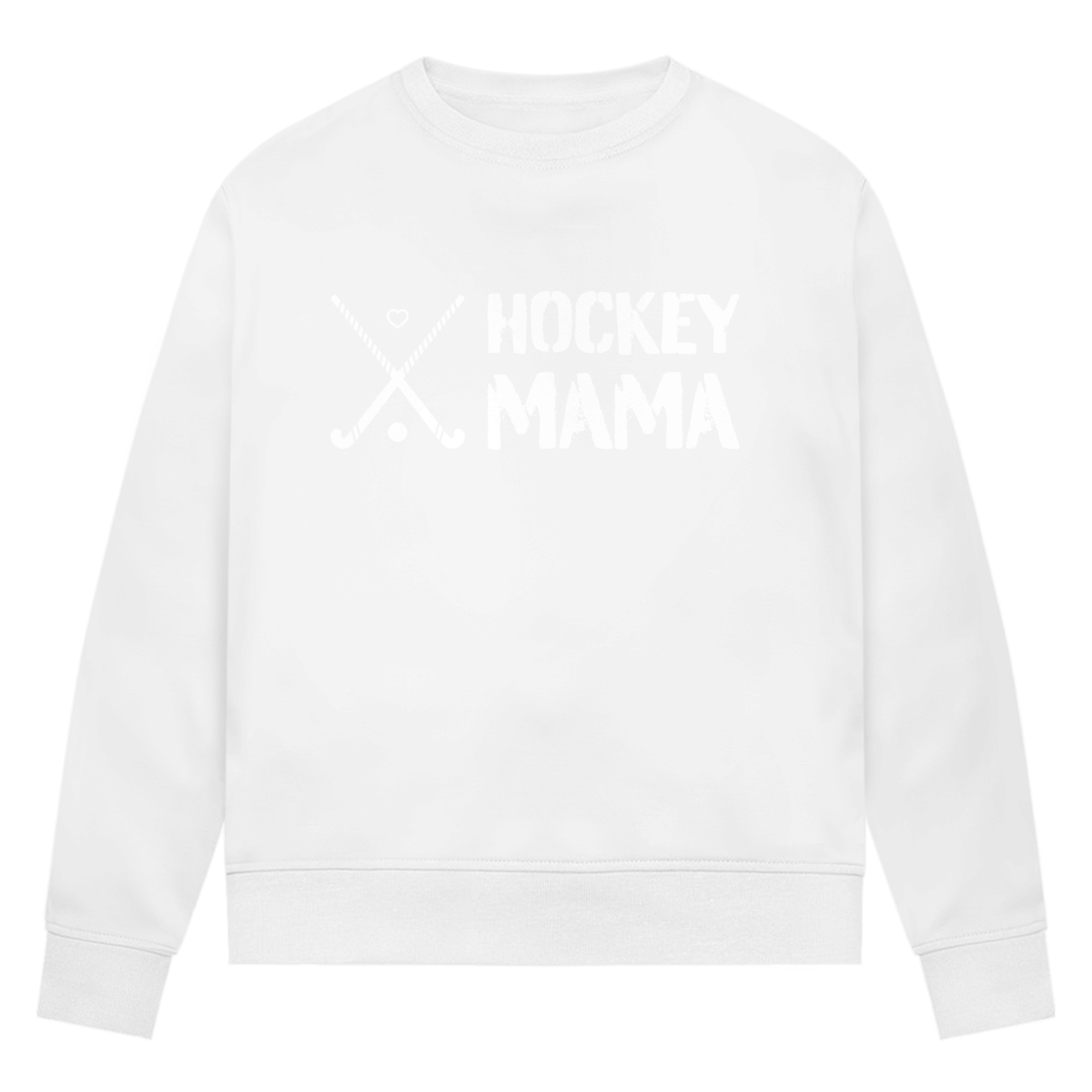 Damen Premium Bio Sweatshirt - HOCKEY MAMA 2026 von ETUF-Shop – Produktansicht 9