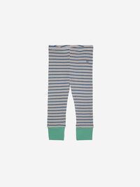 Bobo Choses Baby stripes waffle leggings