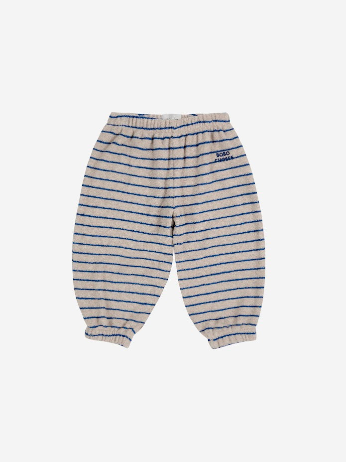 Bobo Choses Baby Terry stripes jogging pants