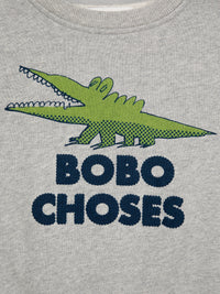 Bobo Choses Talking Crocodile Sweatshirt