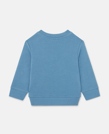 Stella McCartney Sweatshirt bedruckt Weltraum