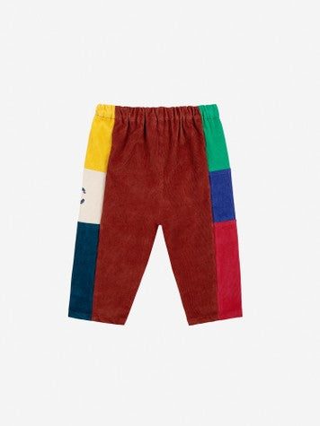 Baby Colorblock corduroy pants