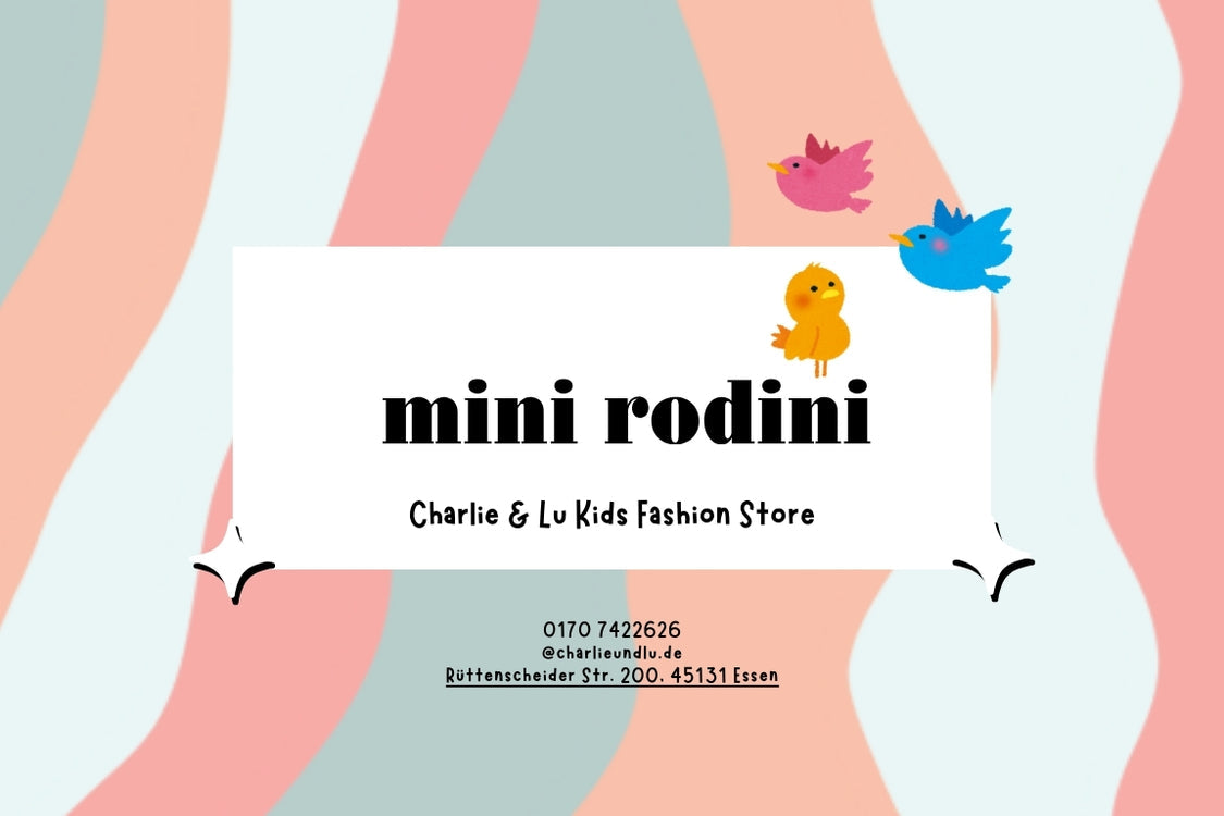 Mini Rodini Panda belt, Blue, ONE