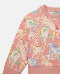 Stella McCartney Sweatshirt mit Pferd-Print