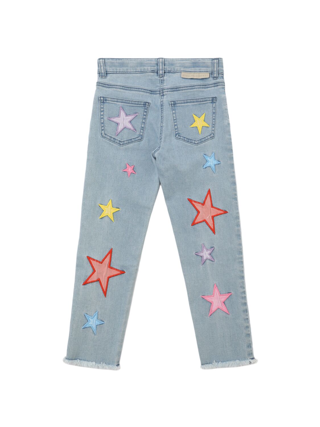 Stella McCartney Kids Stars Patches Jeans TW6C80